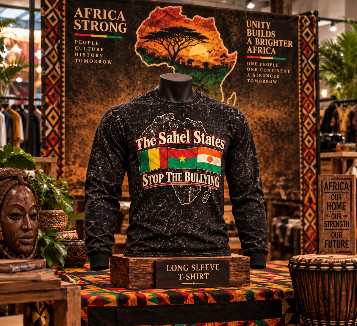 Sahel States - Long Sleeve Sleeve
